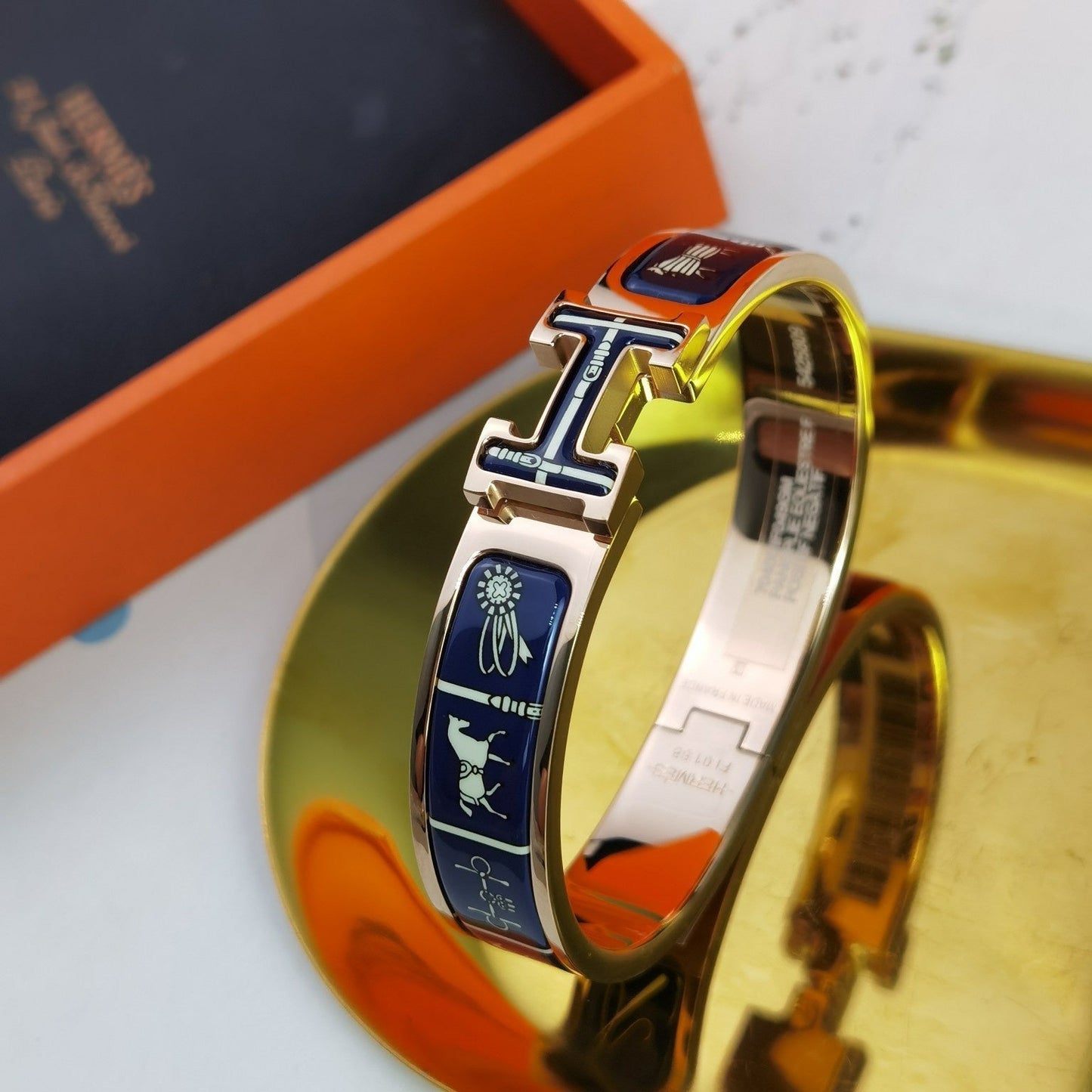 Miro H COUVERTURES DARK BLUE BRACELET
