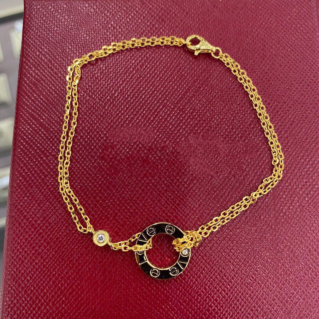 Miro LOVE ブレスレット 2ダイヤモンド