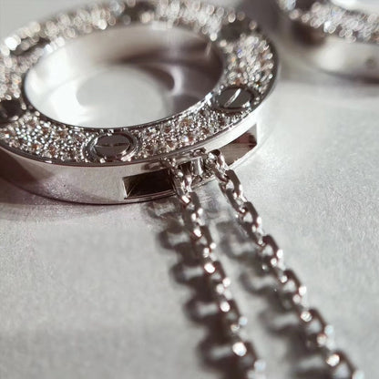 Miro LOVE NECKLACE ADJUSTABLE SILVER