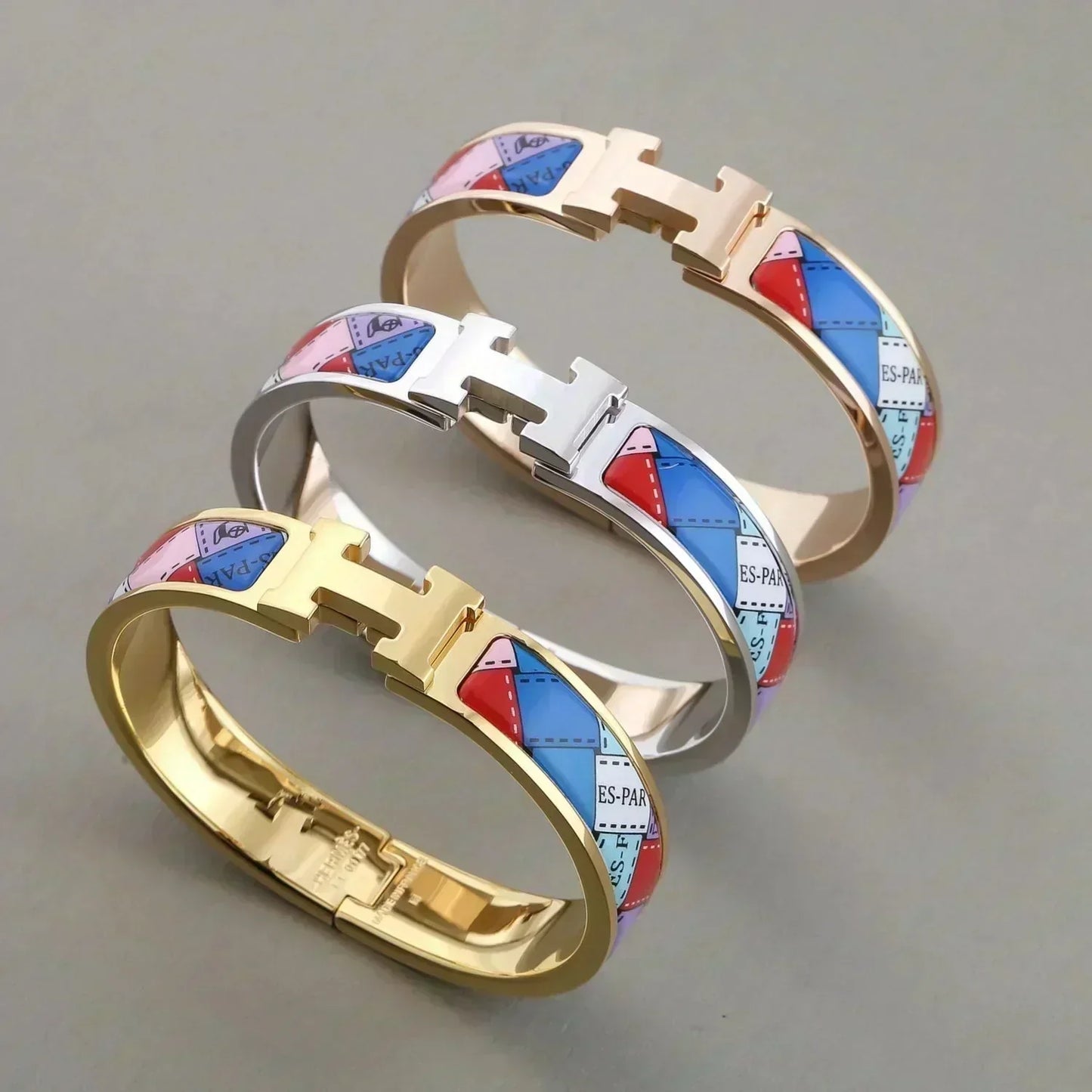 Miro H BRACELET DOTTED BORDER 12MM