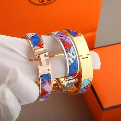 Miro H BRACELET DOTTED BORDER 12MM