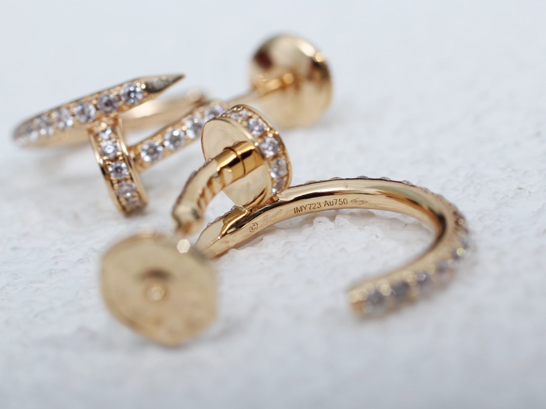 Miro JUSTE EARRINGS 12.75MM PINK GOLD DIAMOND