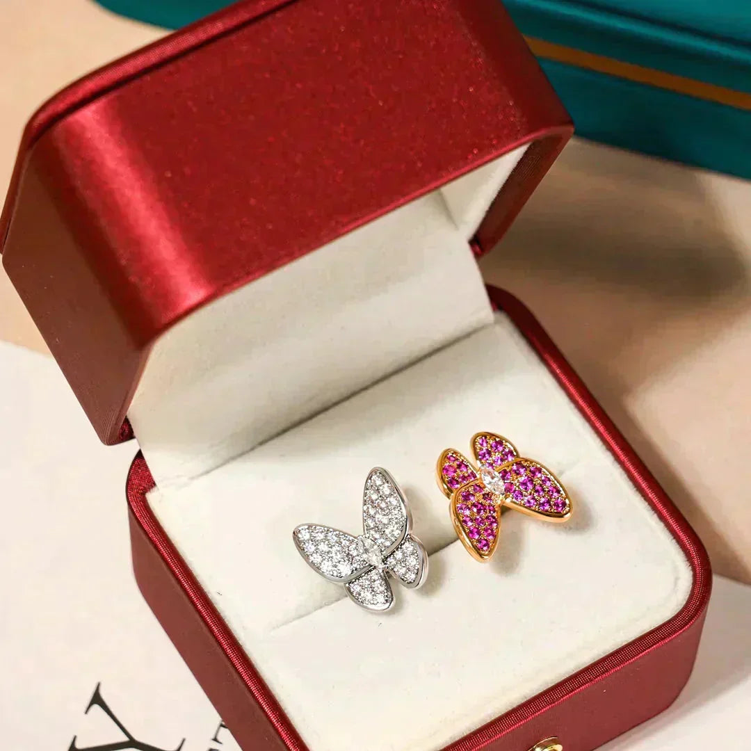 Miro TWIN BUTTERFLY DIAMOND RING