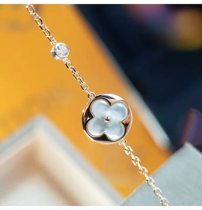 Miro SUN MOP GOLD 1 DIAMOND NECKLACE