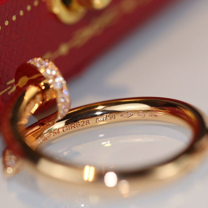 Miro JUSTE RING 2.65MM GOLD DIAMOND