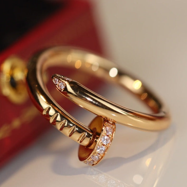 Miro JUSTE RING 2.65MM GOLD DIAMOND