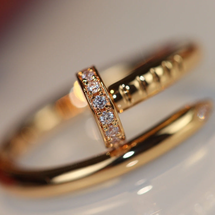 Miro JUSTE RING 2.65MM GOLD DIAMOND