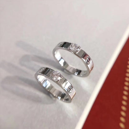 Miro LOVE RING 3.6MM 1 BIG DIAMOND
