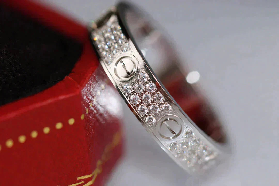 Miro LOVE RING 3.6MM DIAMOND PAVED