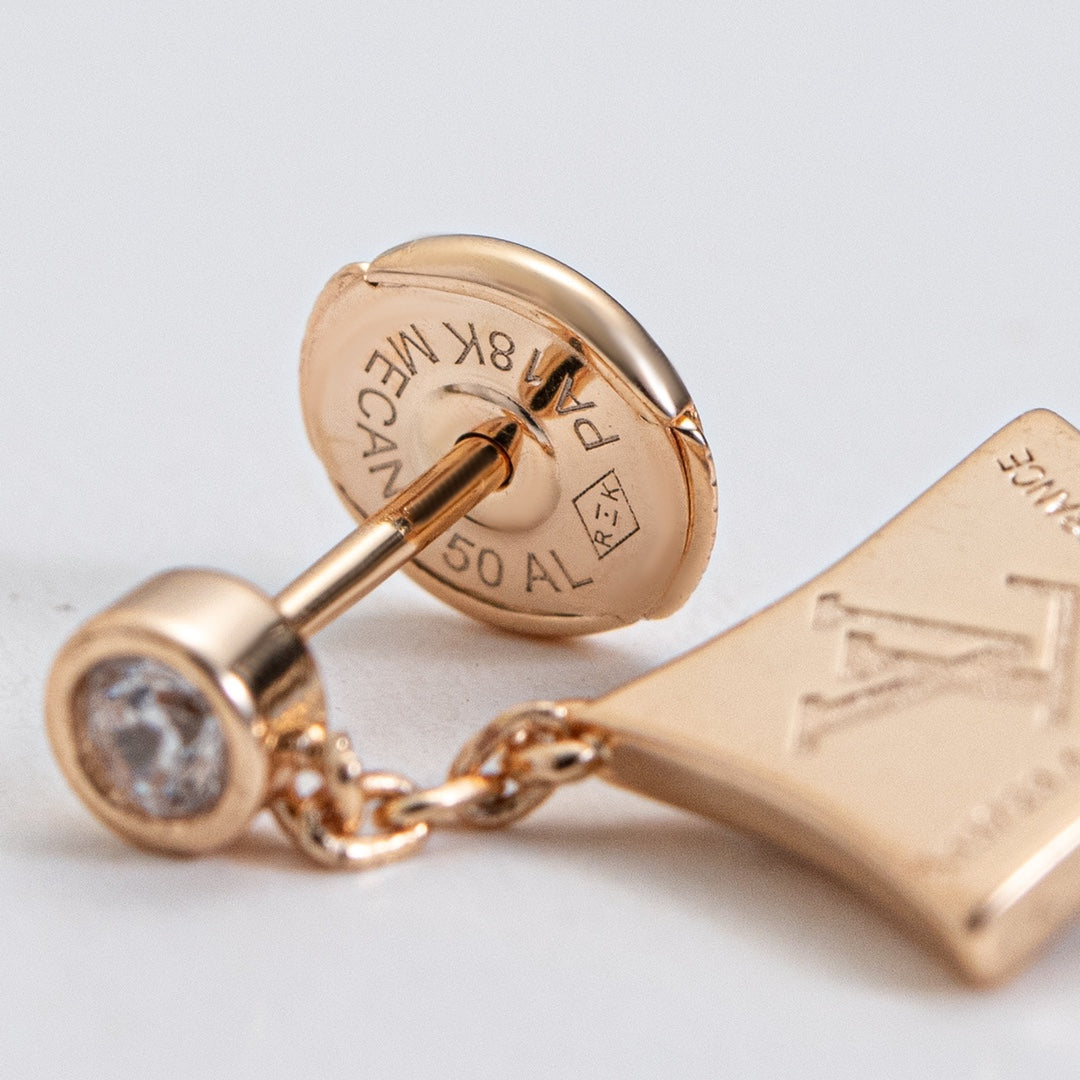 Miro STAR DIAMONDS EARRINGS GOLD