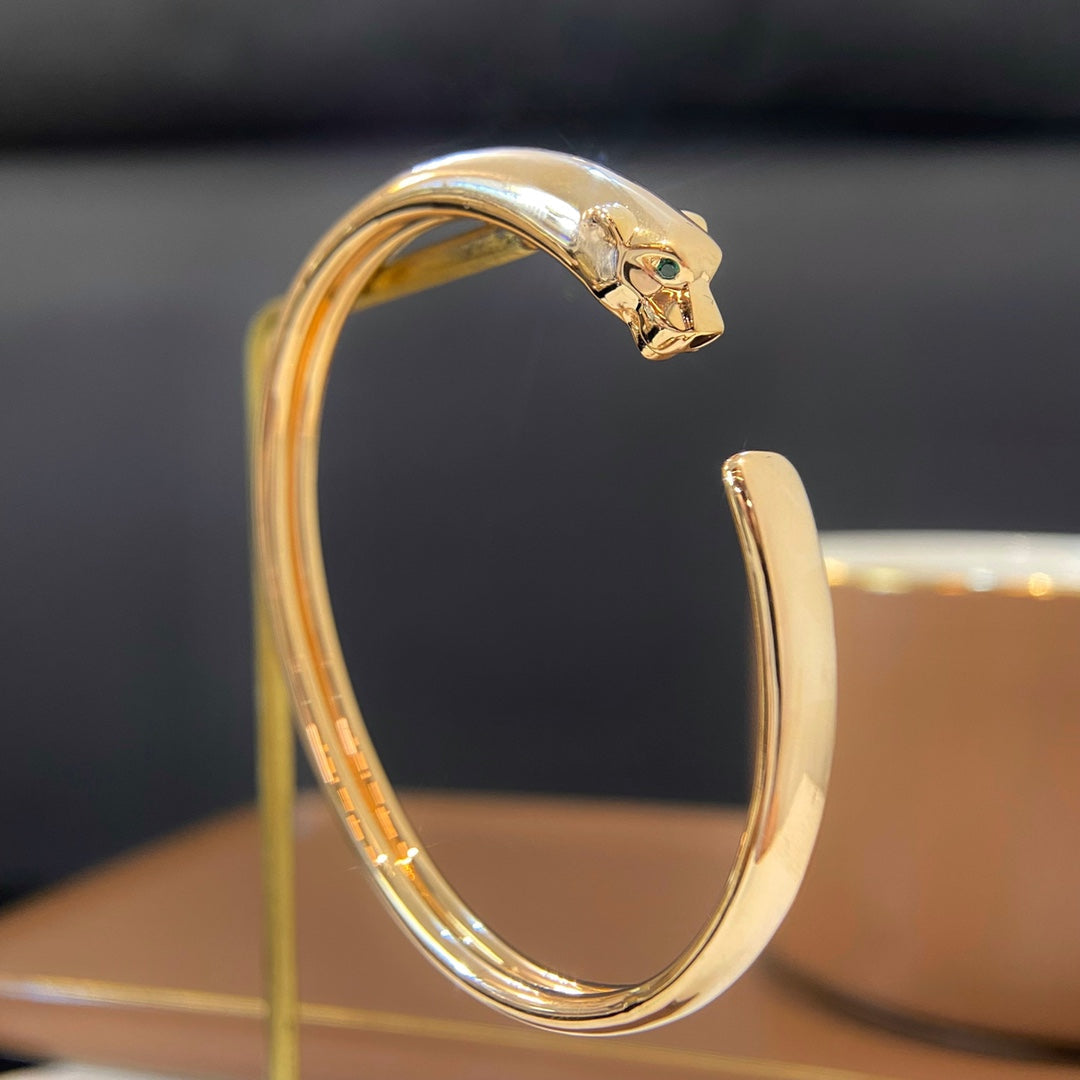 Miro PANTHERE GOLD OPEN BRACELET