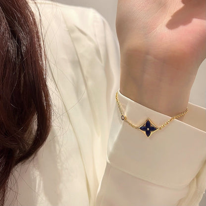 Miro COLOR STAR PINK GOLD DIAMOND BRACELET