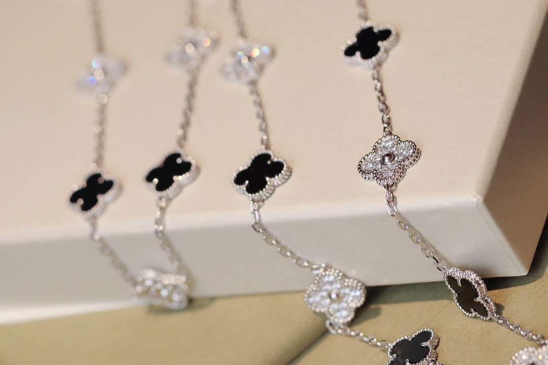 Miro CLOVER 20 MOTIFS ONYX DIAMOND SILVER