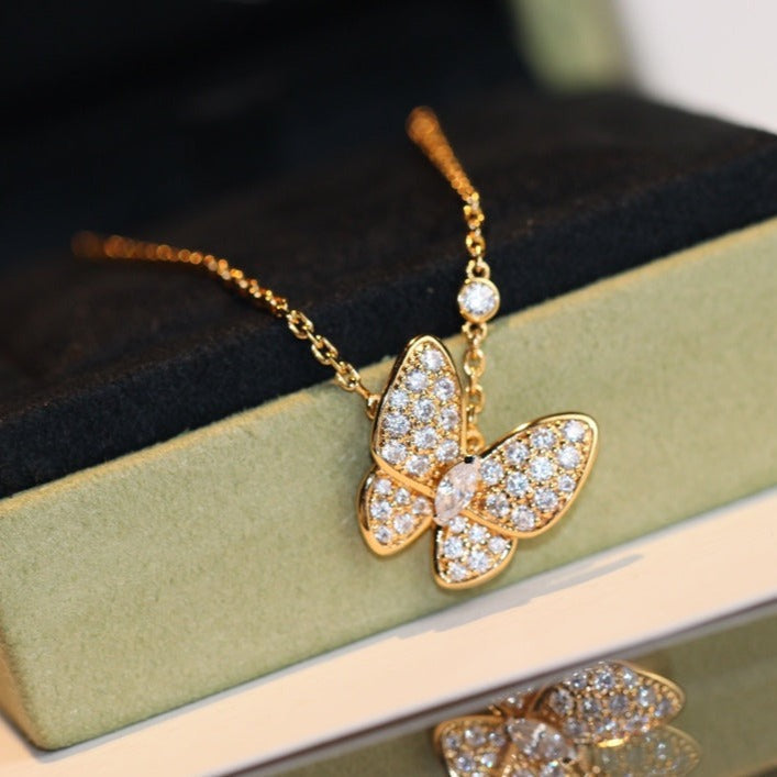 Miro BUTTERFLY DIAMOND NECKLACE