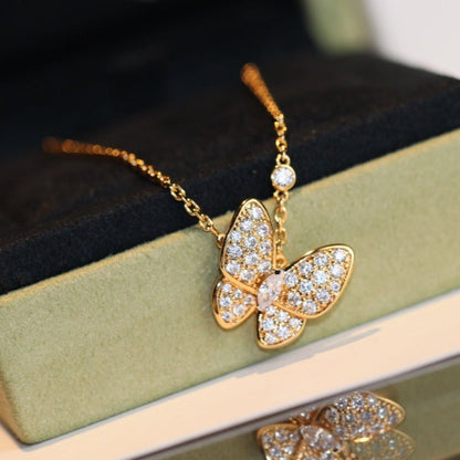 Miro BUTTERFLY DIAMOND NECKLACE