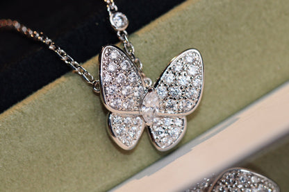 Miro BUTTERFLY DIAMOND NECKLACE
