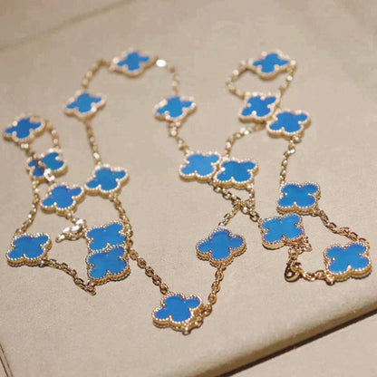 Miro CLOVER 20 MOTIFS TURQUOISE GOLD
