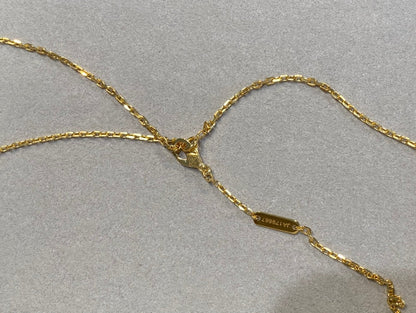 Miro CLOVER 25MM NECKLACE GOLD CARNELIAN