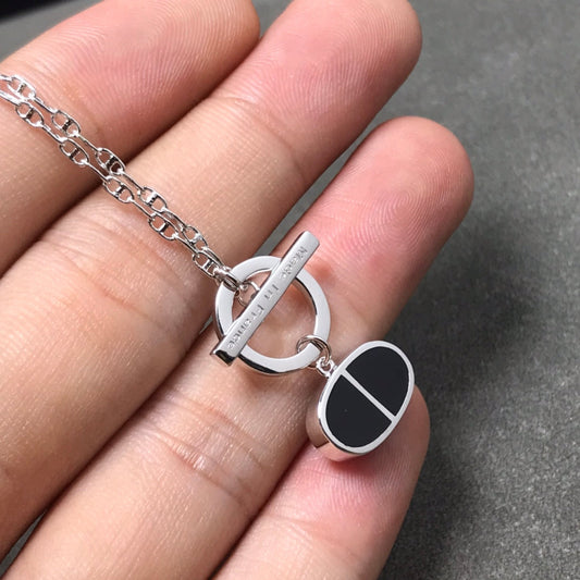 Miro CHAINE VERSO BLACK CERAMIC  NECKLACE