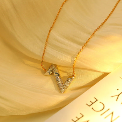Miro VOLT SILVER DIAMOND PEDANT NECKLACE