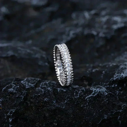 Miro PERLEE DIAMOND SILVER RING