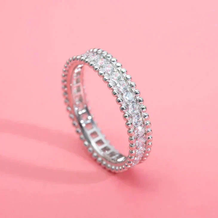 Miro PERLEE DIAMOND SILVER RING