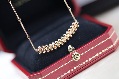 Miro CLASH PINK GOLD NECKLACE