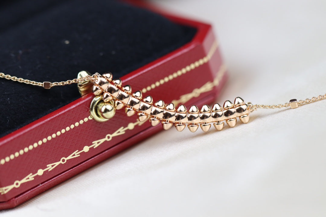 Miro CLASH PINK GOLD NECKLACE