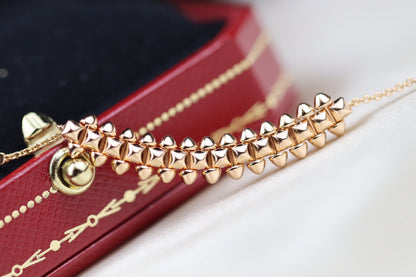 Miro CLASH PINK GOLD NECKLACE