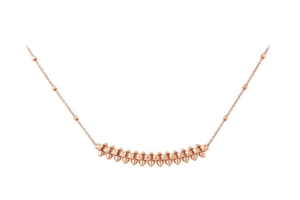 Miro CLASH PINK GOLD NECKLACE