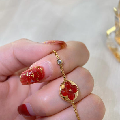 Miro SUN PEDANT CARNELIAN BRACELET