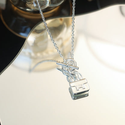 Miro POP Hペンダント シルバーネックレス