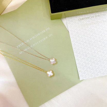 Miro CLOVER MINI 9.5MM WHITE MOTHER-OF-PEARL NECKLACE