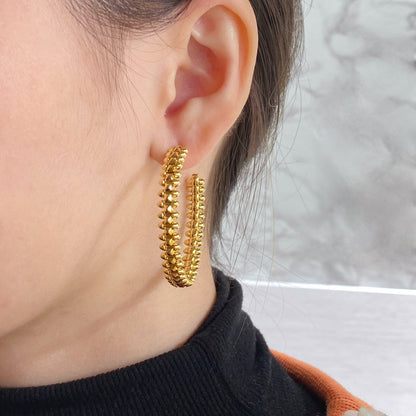 Miro CLASH HOOP EARRINGS