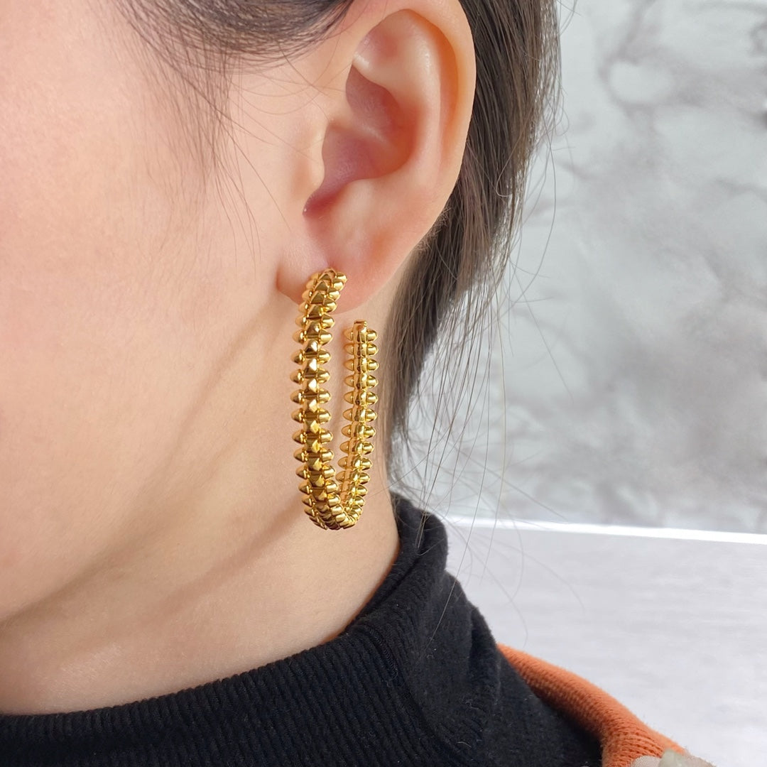 Miro CLASH LARGE HOOP EARRINGS