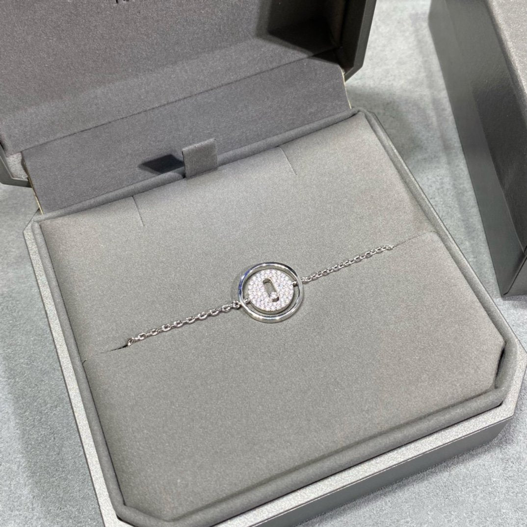 [Miro ]Miro  MOVE DIAMOND PAVED BRACELET