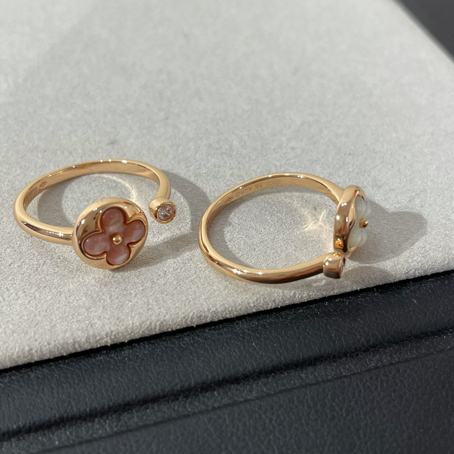 Miro SUN 1 DIAMOND PINK MOP RING