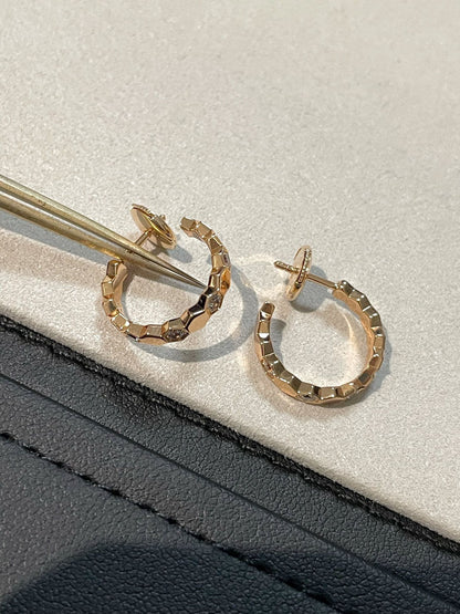 Miro BEE LOVE Earrings GOLD DIAMOND