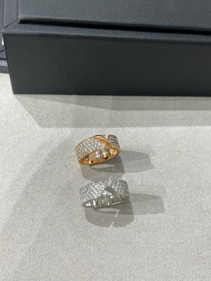 Miro LIENS EVIDENCE  DIAMOND PAVED RING