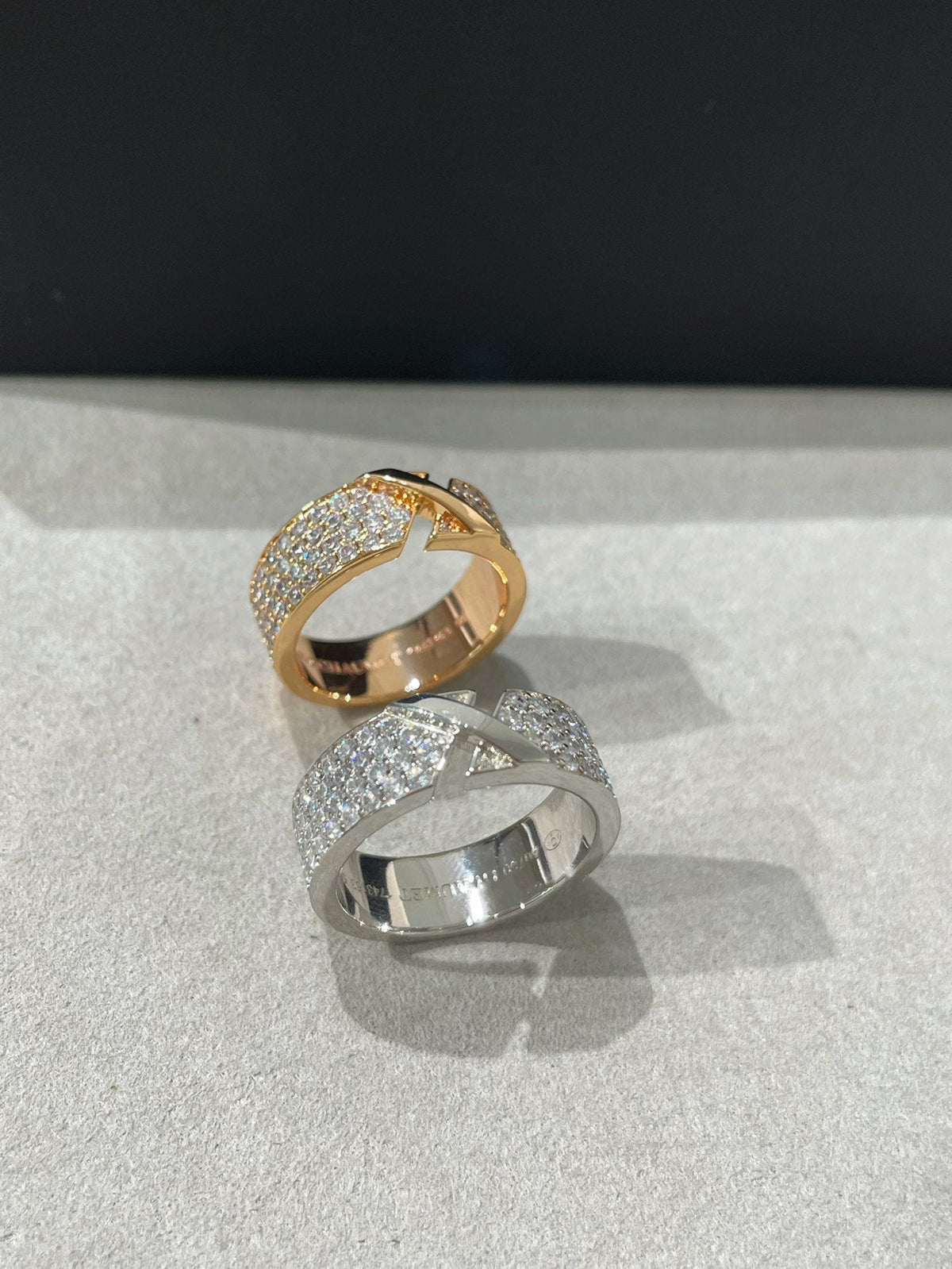 Miro LIENS EVIDENCE  DIAMOND PAVED RING