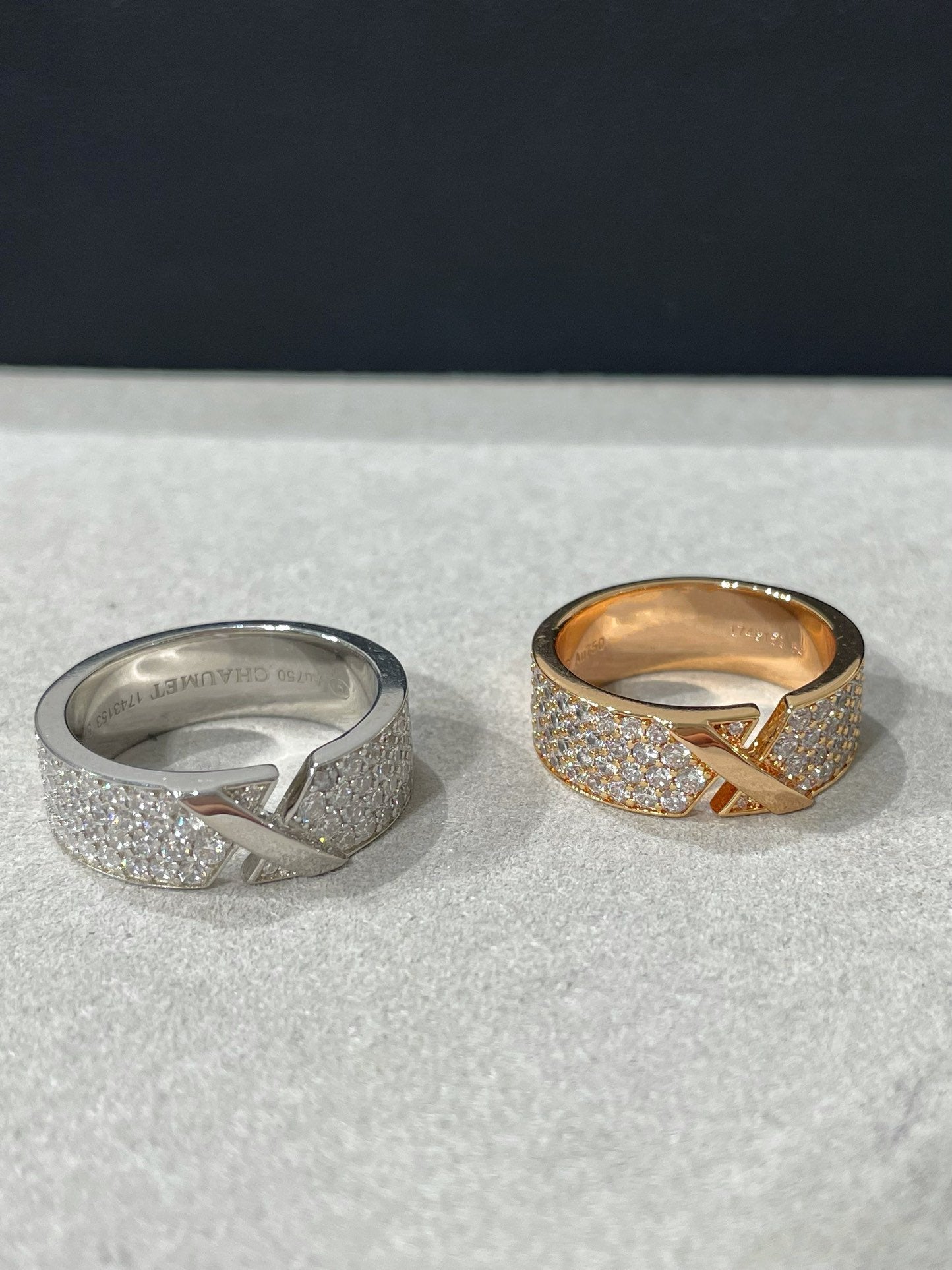 Miro LIENS EVIDENCE  DIAMOND PAVED RING