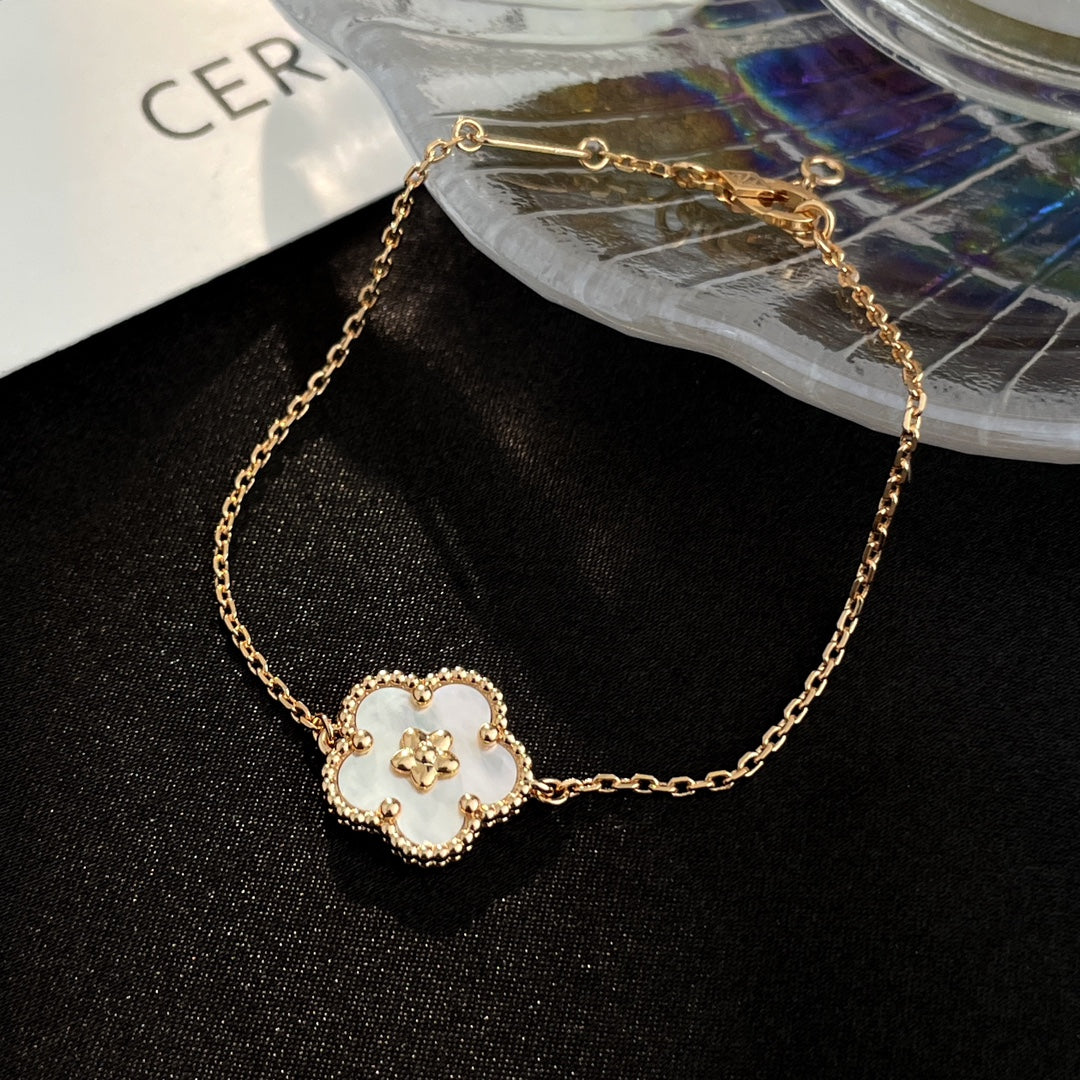 Miro LUCKY SPRING ROSE GOLD MOP BRACELET