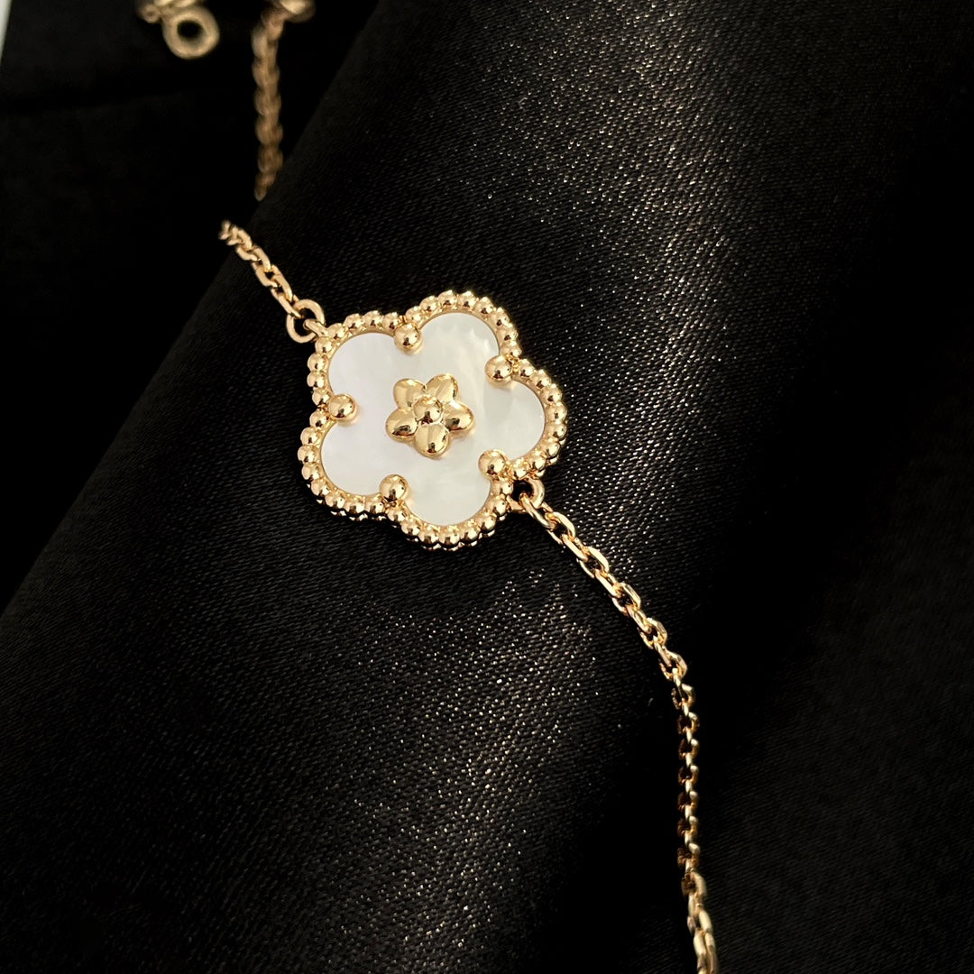 Miro LUCKY SPRING ROSE GOLD MOP BRACELET