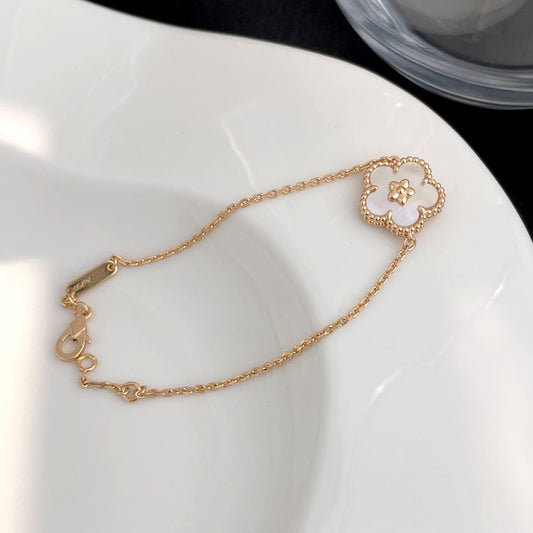 Miro LUCKY SPRING ROSE GOLD MOP BRACELET