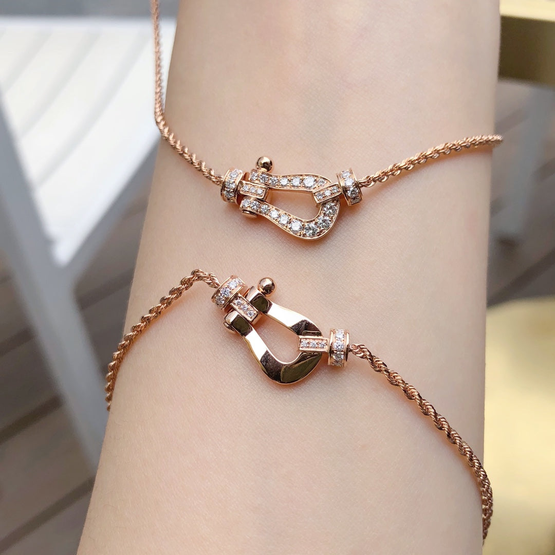Miro FORCE 10 PINK GOLD DIAMOND NECKLACE