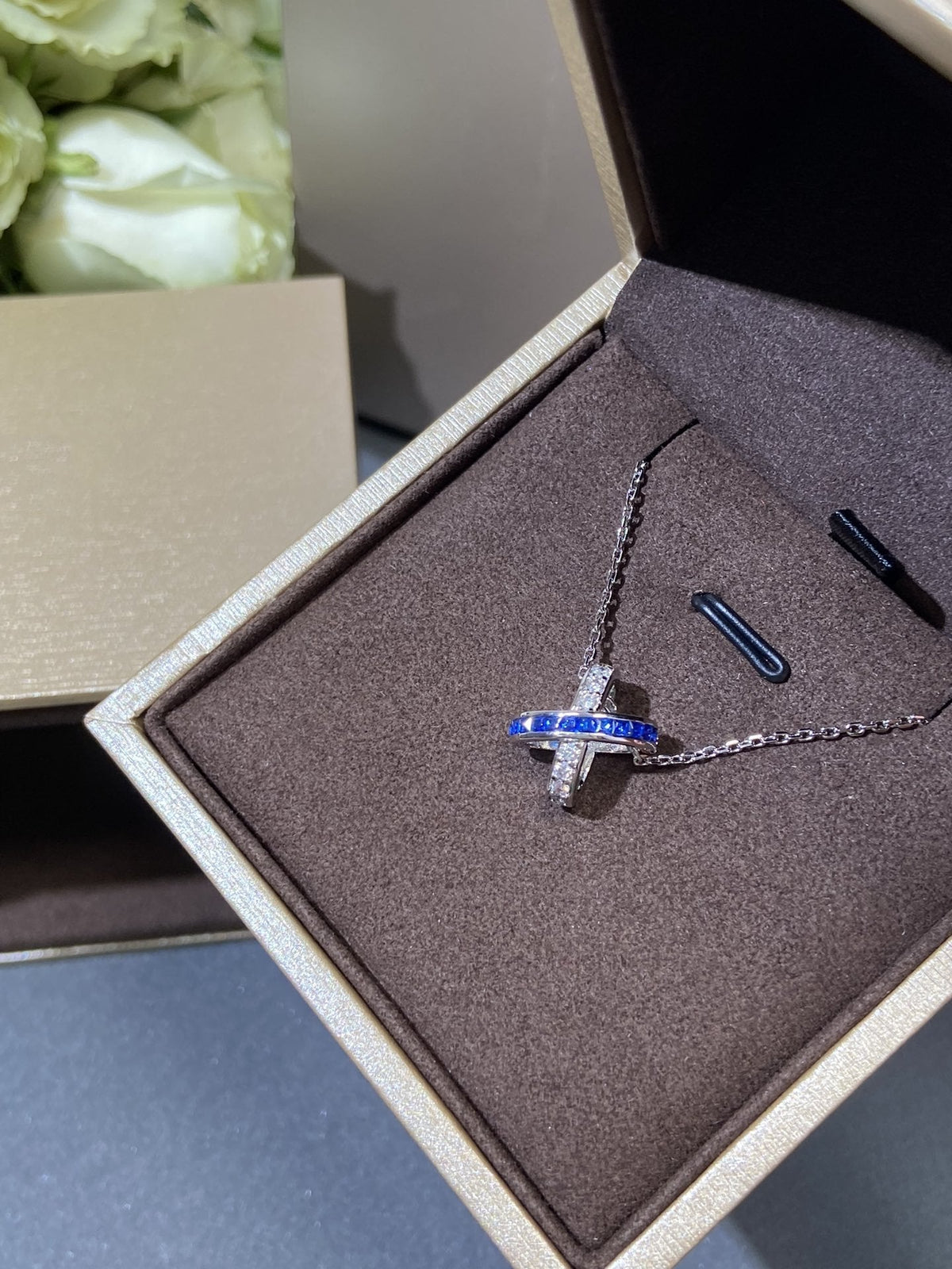 Miro LIENS DIAMOND SILVER NECKLACE