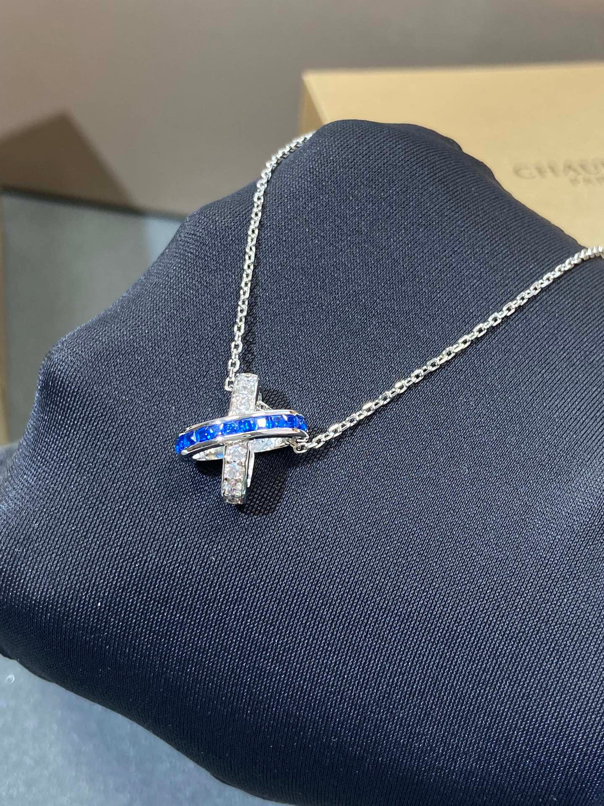 Miro LIENS DIAMOND SILVER NECKLACE
