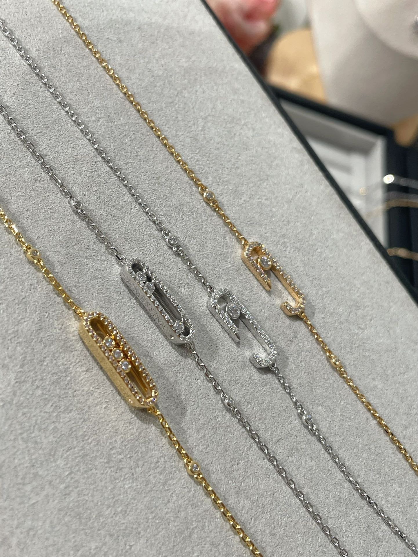 [Miro ] BABY MOVE DIAMOND BRACELET