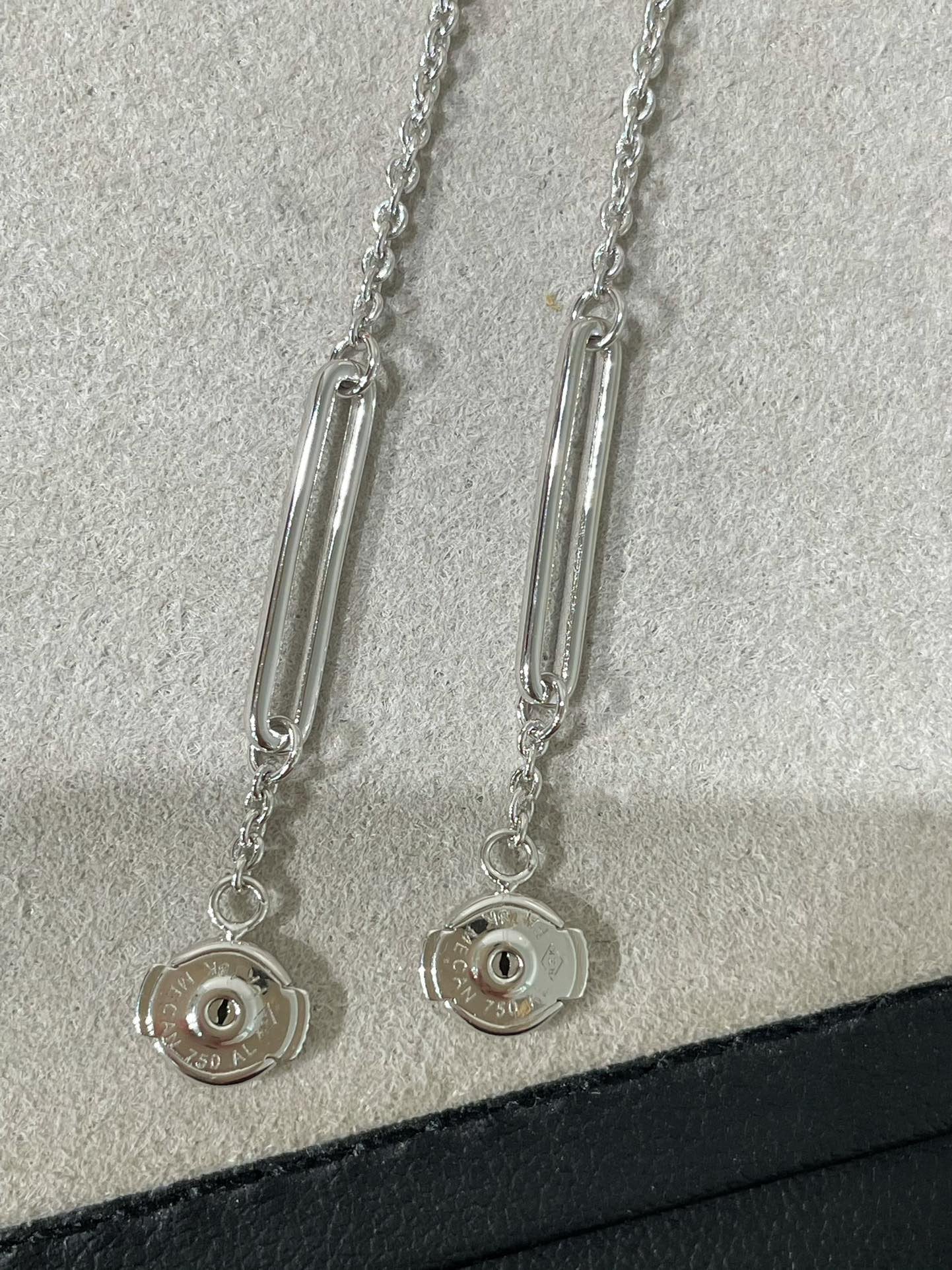 Miro CHAINE CHAOS DIAMOND DROP EARRINGS