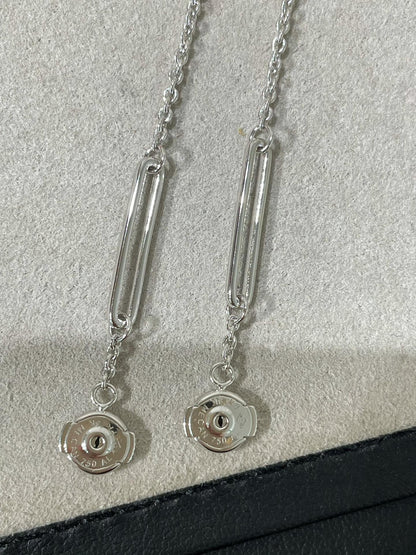 Miro CHAINE CHAOS DIAMOND DROP EARRINGS